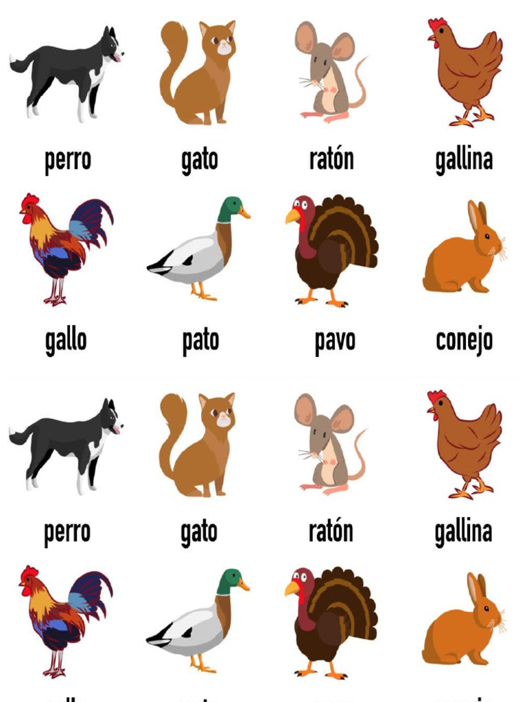 Animales | PDF