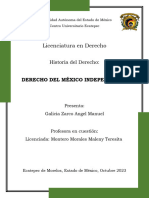 Derecho Del México Independiente1.1