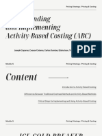 Group 1 - Activity-Based Costing
