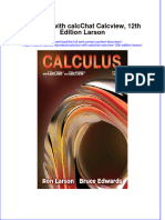 Calculus With Calcchat Calcview 12Th Edition Larson Full Chapter