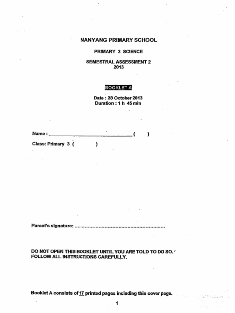 Java Samples P3 Science SA2 2013 Nanyang | PDF