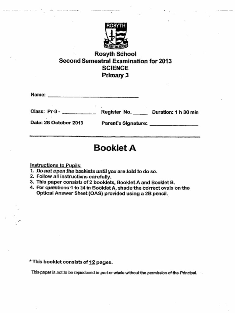 Java Samples P3 Science SA2 2013 Rosyth | PDF