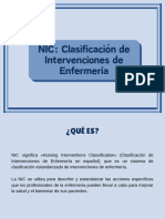 NIC: Clasificación de Intervenciones de Enfermería