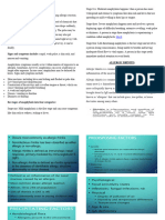 Anaphylaxis, Allergic Rhinitis Notes