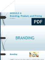 Module 4. Branding, Product, Pricing - Ms. Delisha D'Souza