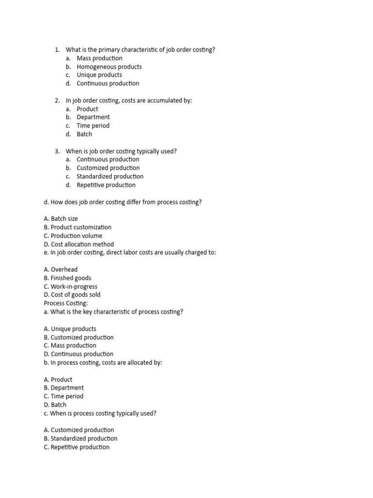 Managerial Accounting Final Exam Pdf Cost Accounting Net