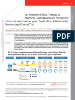 Ten Day Vonoprazan Amoxicillin Dual Therapy vs.18