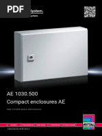 Rittal Compact Enclosures AE Catalogue | PDF | Door | Window
