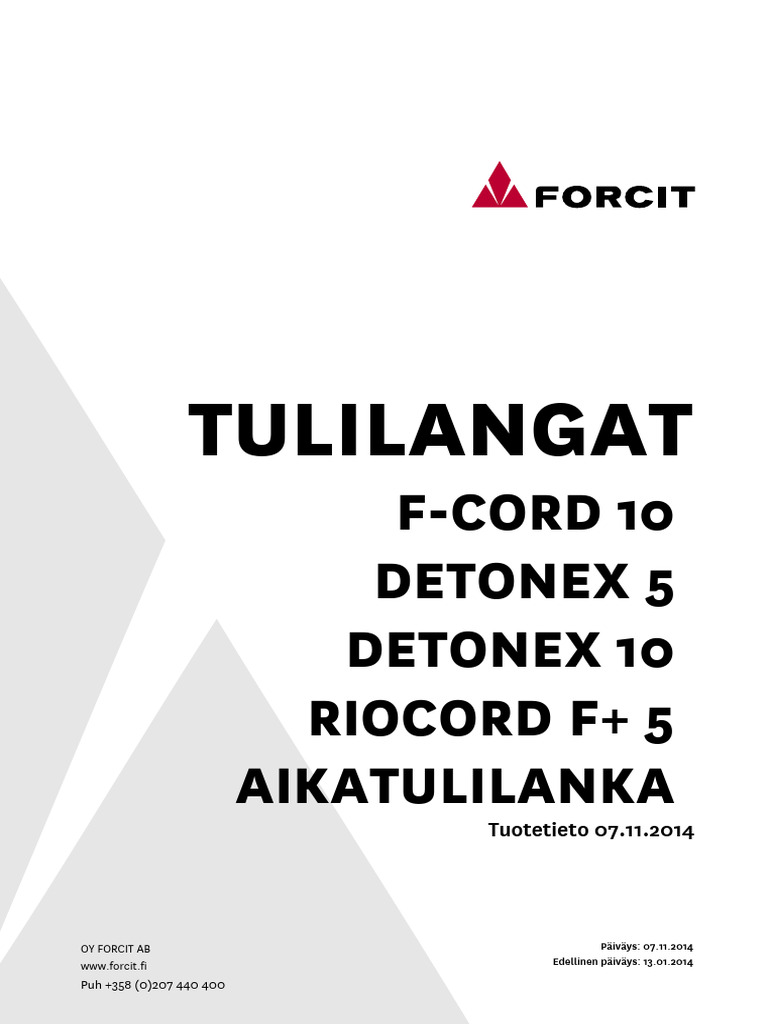 FORCIT CATALOG | PDF
