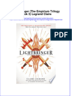 Lightbringer The Empirium Trilogy Book 3 Legrand Claire Download PDF Chapter