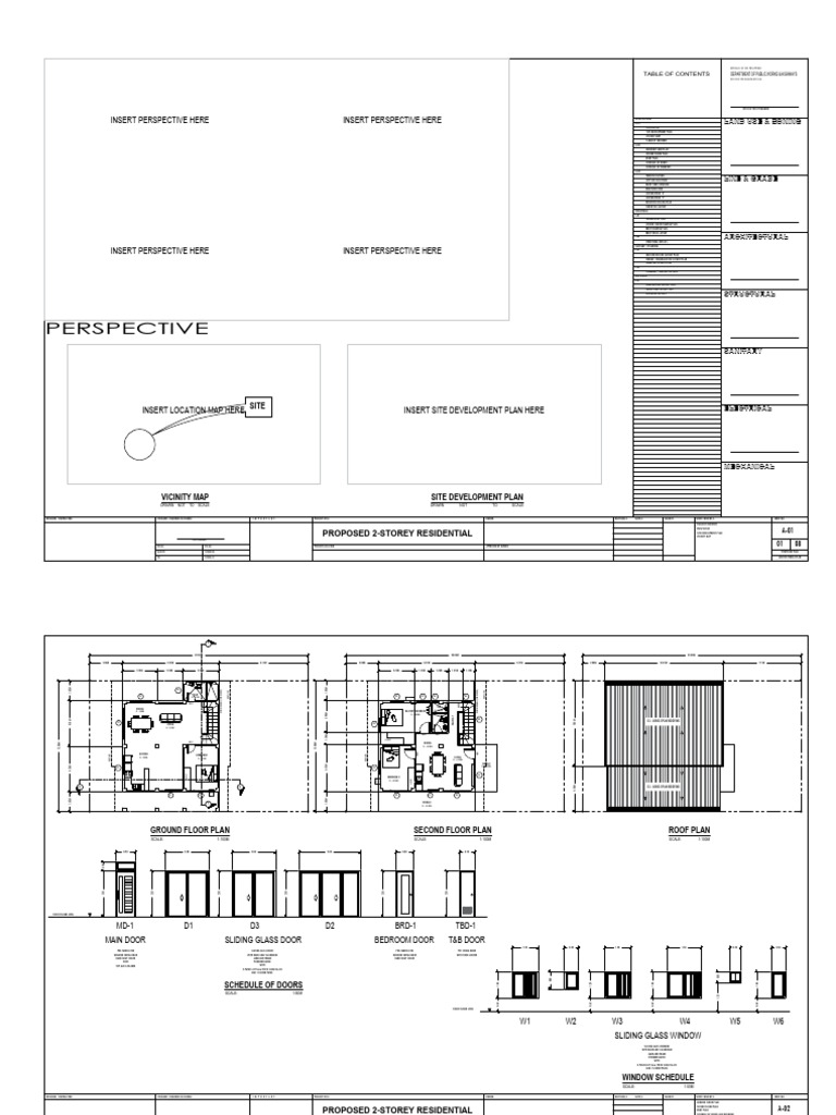 2 Storey Residential Building | PDF | Door | Queensland