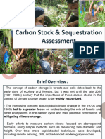 Carbon Stock Assessment-Silviculture