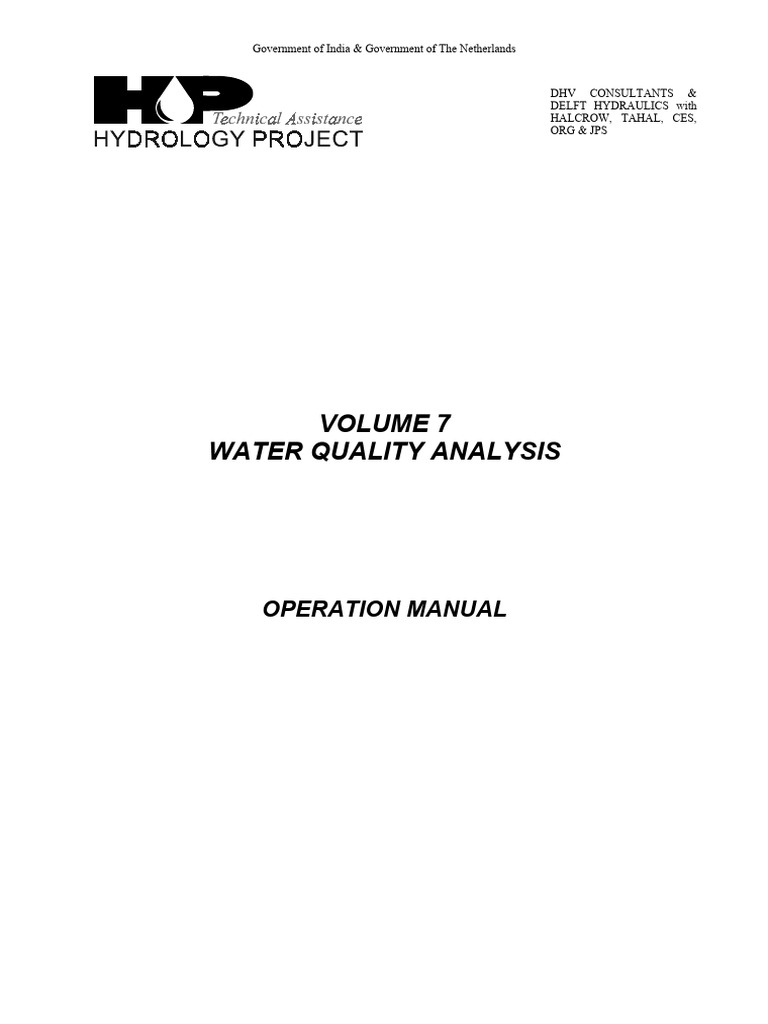 Water Testing 21. 05. 23 | PDF | Quality Assurance | Analysis