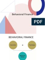 BEHAVIORAL FINANCE