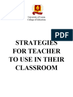 Strategies For Teachers