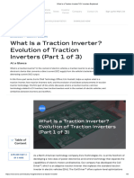 Traction Inverter Design - Advances in EV Inverter Design-Part01