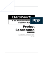 EM78P447N: Product Specification