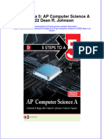 5 Steps To A 5 Ap Computer Science A 2022 Dean R Johnson full chapter