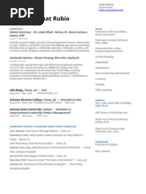 2024 resume
