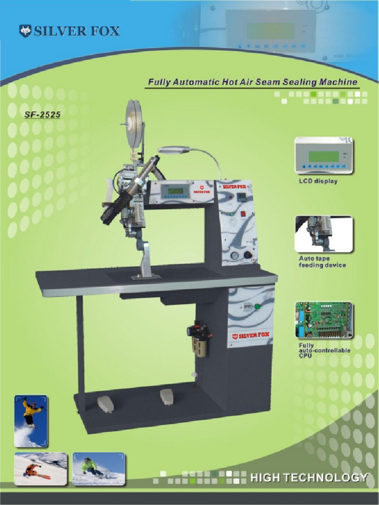 Hot Air Seam Sealing Machine | PDF