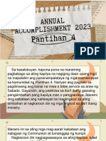Annual Accomplishment - Pantihan 4