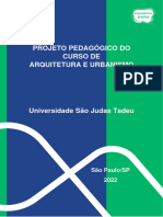 PPC Arquitetura e Urbanismo USJT