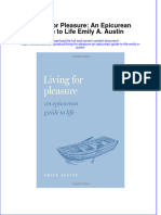 Living For Pleasure An Epicurean Guide To Life Emily A Austin Download PDF Chapter