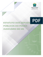 Estatuto Dos Servidores Publicos Do Poder Judiciario Do Estado de Mato Grosso Do Sul Lei No 3