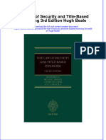 The Law of Security and Title Based Financing 3Rd Edition Hugh Beale Ebook Full Chapter