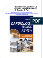 Cardiology Board Review 2E Mar 21 2023 - 1119814944 - Wiley Blackwell Ramdas G Pai Full Chapter