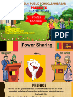 Political Science COMIC BOOK - Chapter 1 Power Sharing