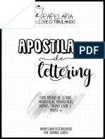 Apostila de Lettering Papelaria Vestibulando PDF