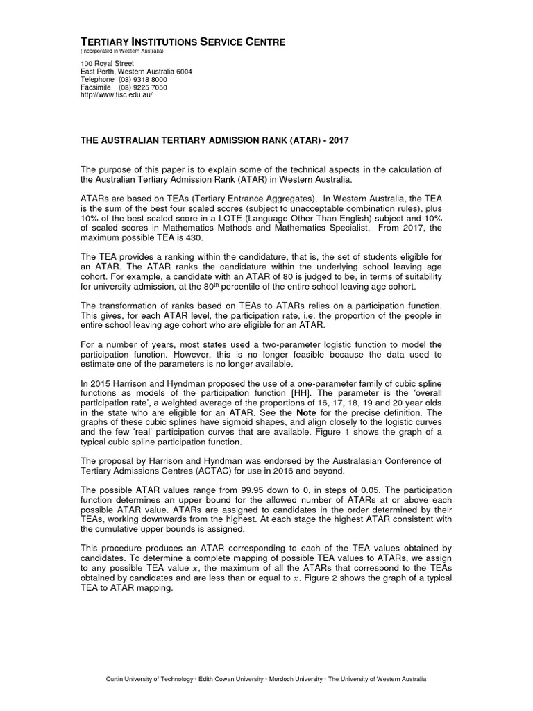 Atar Technical Specification | PDF | Applied Mathematics