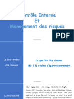 Exemple du traitement des risques liés à la supply chain