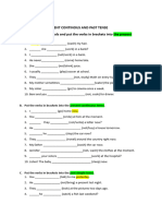 Grammar - BT 2 Present Tense, Past Tense, Present Continuous