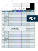 Individual Weekly Job Planning Ajd PLT 8a .XLSX - Weekly Schedule