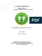 Laporan Hasil Observasi Biologi