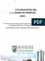 Proyecto Eduativo Del Programa