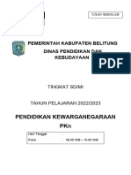 Soal PKN Paket 1