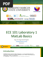 ECE 101 Laboratory 1 Basics