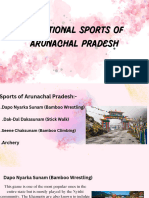 Traditional Sports of Arunachal
