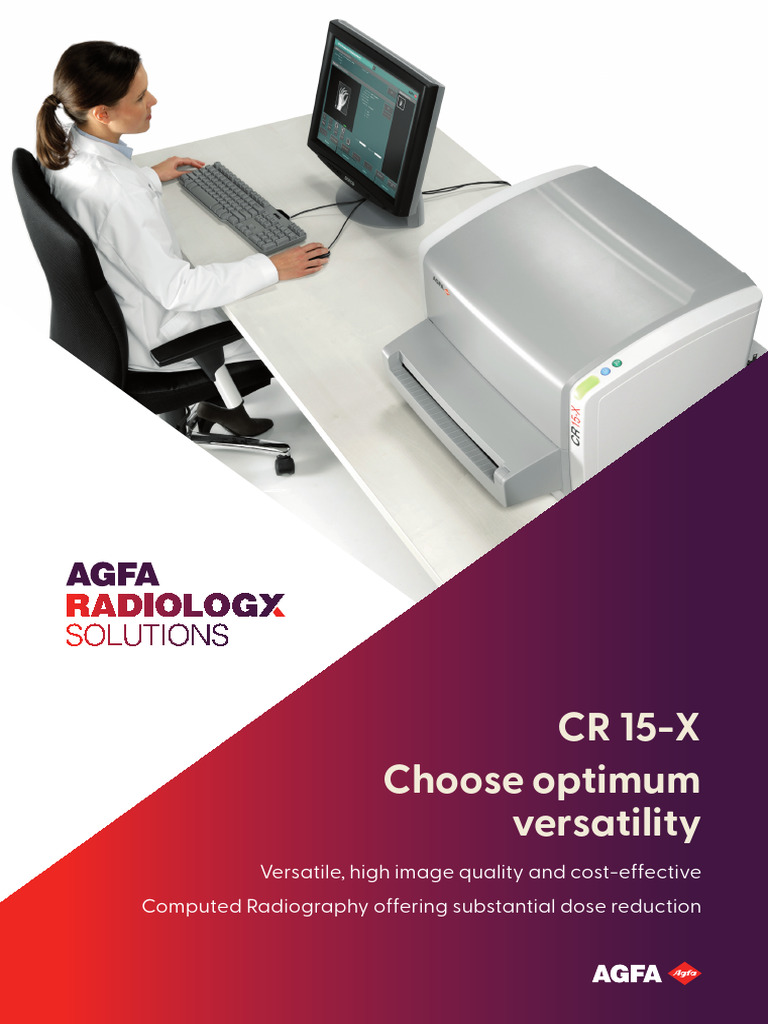 CR 15X (English Brochure) PDF Radiography Mathematical