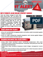 12. Incident Alert Unit DT Rebah di Jalan Hauling (Property Damage) - 030424