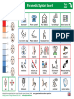 Paramedic Symbol BoardUK A4