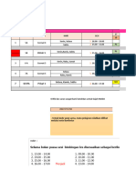 Jadwal Bulan Maret 2024 TBB Gajah Mada Kauman