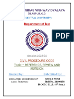 Guru Ghasidas Vishwavidyalaya: Department of Law