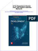 Looseleaf For Experience Human Development 14Th Edition Gabriela Martorell Download PDF Chapter