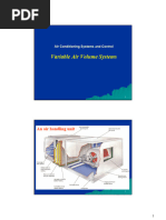 Variable Air Volume Systems: An Air Handling Unit