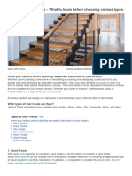 6 Types of Stair Treads - What To Know Before Choosing Various Types. - Keuka Studios