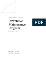 UTSA PM Program Documentation 030116